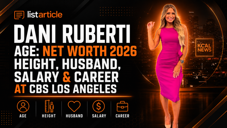 Dani Ruberti Biography 2026: Age, Husband, Salary and Net Worth