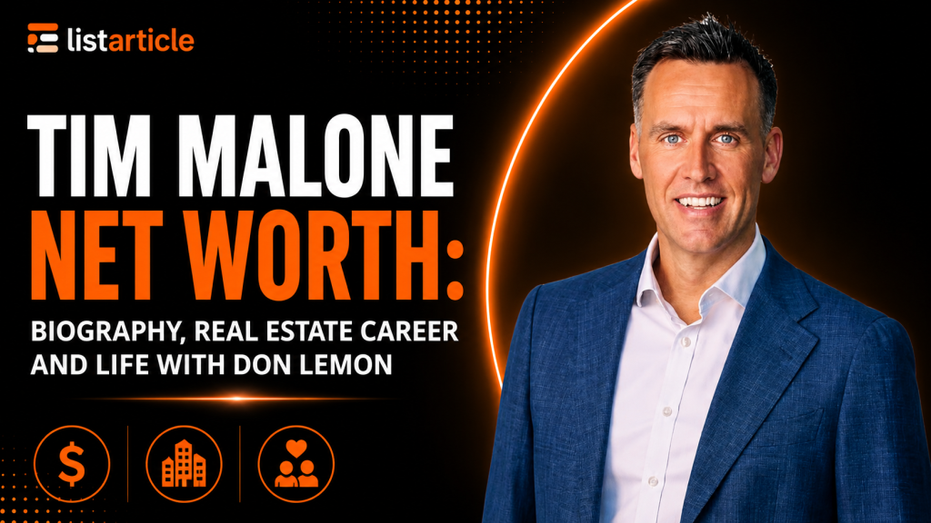 Tim Malone Net Worth: Biography, Real Estate Career and Life with Don Lemon