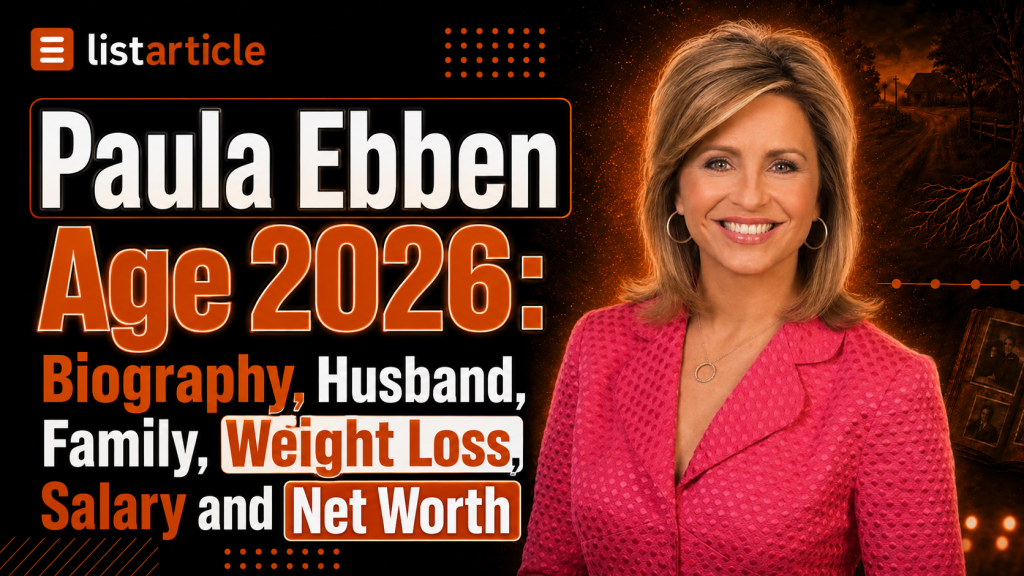 Paula Ebben Age 2026: Bio, Husband, Family, Weight Loss & Net Worth