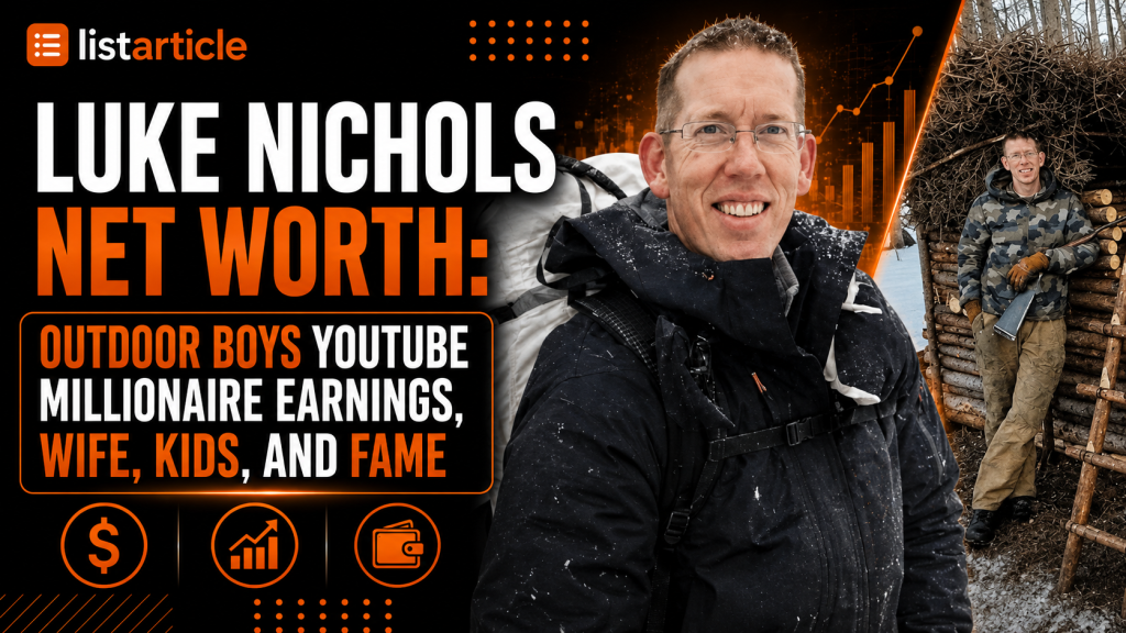 Luke Nichols Net Worth: Outdoor Boys YouTube Millionaire Earnings, Wife, Kids, and Rise to Fame